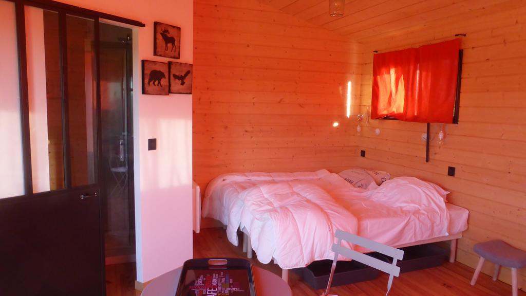 La Cabane Perchee Du Faucon Frechou-Frechet ภายนอก รูปภาพ